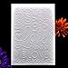 Kwan Crafts Love Flowers I Love You Plastic Embossing Folders for Card Making Scrapbooking and Other Paper Crafts, 12.5x17.7cm