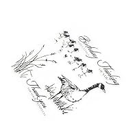 Ronri Transparent Silicone Clear Rubber Stamp Sheet Cling Scrapbooking Card DIY Craft