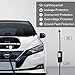 MAX GREEN Upgraded Version Level 1&Level 2 EV Charger, Portable Electric Vehicle Charger (16A,120V 25FT) Included Five Adapters, Fast EV Home Charging Station