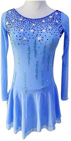 Amazon Co Jp フィギュアスケートのドレスの女の子の女性のスケートショーの衣装は色とサイズをカスタマイズすることができます 2 3years 100cm スポーツ アウトドア