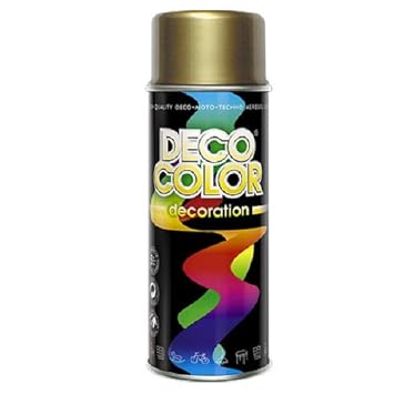 DC Goldlack Glanz 400ml Lackspray Goldspray Sprühfarbe