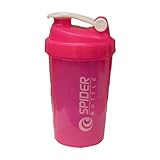 Spider Bottle Shaker Bottle Neon Series Mini Neon Pink 20oz.