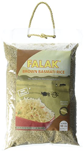 Falak brown basmati rice, 10 pound