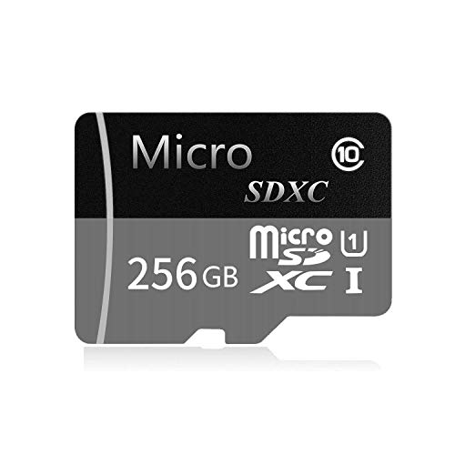 256GB Micro SD Card SDXC Memory Card High Speed Class 10 Designed for Android Smartphones