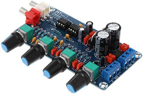 YUYUE21 Dual AC 12V-18V NE5532 Preamplifier Volume Tone Treble Midrange Bass Control Board DIY Kits