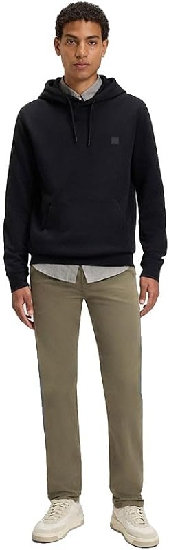 Chino_Slim Trousers_Flat, 342Open Green, 46W / 34L Hombres