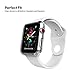 Apple Watch Series 3 Case, Benuo [Defender Series] Protective HD Clear PC Screen Protector [Ultra Thin], Lifetime Replacements Cover Case for Apple Watch Series 3/Series 2/Edition/Nike+ 42mm