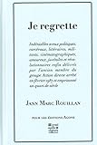 Je regrette by 