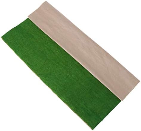 HOWWOH 50x50cm Grass Mat Landscape Model Train Scenery Layout Lawn Home Decoration