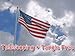 21 FT Heavy Duty Tapered Telescoping Silver Aluminum Tangle Free No Furl Residential Flagpole WindStrong - 2.5 Inch Butt Made in The USA 5 Year Warranty and 3x5 Embroidered and Sewn US Nylon Flag