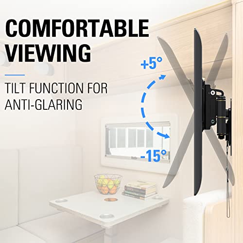 Mounting Dream Lockable RV TV Mount for Most 1026 Inch Flat Screen, RV