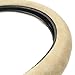 GripGrab Stress Relieving Memory Foam Steering Wheel Cover - Cream Beige