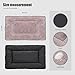 SIWA MARY Dog Bed Mat Soft Crate Pad Washable Anti-Slip Mattress for Large Medium Small Dogs and Cats Kennel Pad (42inch,Pink)thumb 3