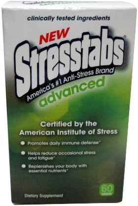 Stresstabs Advanced High Potency Supplement Tablets, 60 Ct (3 Pack) by International Vitamin Corp