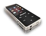 MP3 Music Player, 8GB Hi-Fi Lossless Sound Audio Players with Touch Button, FM Radio,Voice Recorder Function, Support Expandable up to 128GB, Black