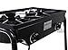 Double Two Burner Stove Heavy Duty Outdoor Stand Portable BBQ Grill Campingthumb 4