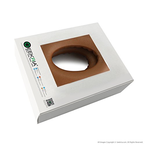 Bose QuietComfort QC25, QC2, QC15, Around-Ear AE2, AE2i, AE2w Headphone Replacement Ear Pad / Ear Cushion / Ear Cups / Ear Cover / Earpads Repair Parts (Coffee / Brown) - Thumbnail 4