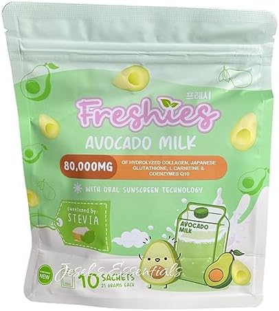 Freshies Avocado Milk by Juju Glow 10 sachets x 21g price in Saudi Arabia |  Amazon Saudi Arabia