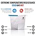 Reusable Silicone Food Storage Bags (1 Large 50 Oz + 3 Small 30 Oz) | Airtight Reusable Ziplock Bags BPA Free - Microwave, Freezer and Dishwasher Safe | Food Grade Zip Top Containers