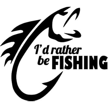 Download Amazon.com: Fishaholic.....Funny Fishing Decal Boat Car Truck Removable Fishing Sticker (6" x 2 ...