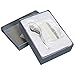 Modali Baby Brush & Comb Crown Icon with White Crystal Silver Plated Lacquer Finish