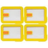 Pyrex 7210-NLC Rectangle Yellow 3 Cup Vented No Leak Lid for 7210 Dish (4-Pack)