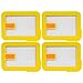 Pyrex 7210-NLC Rectangle Yellow 3 Cup Vented No Leak Lid for 7210 Dish (4-Pack)