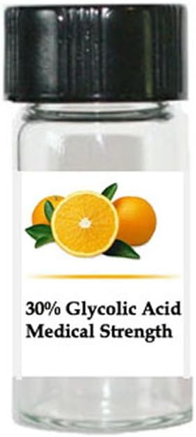 30% Glycolic Acid (Professional Medical Grade) Chemical Peel - Age Spots,Lines,Wrinkles,Acne - LeWilnet