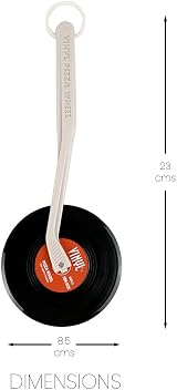 TRIXES Vintage Vinyl Record Pizza Cutter Novelty Gadget Kitchen Tool view 3