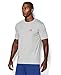 Under Armour Men's Charged Cotton Sportstyle T-Shirt, True Gray Heather /Red, X-Large
