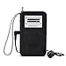 AM/FM Portable Radio, Geson AM FM 2-Band Pocket Radios Receiver Operated by 2 AA Batteries, Stereo Earphone Included