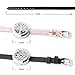 Maromalife 2PCS Essential Oil Diffuser Bracelets, Leather Wristband Aromatherapy Diffuser Locket, Stress Relief Couple Bracelet Gift Sets for Men/Women, Mothers Day, Christmas, Birthday