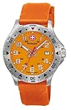 Wenger Off Road Orange Dial Silicone Strap Men's Watch 79303W