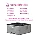 Precise Point with Chip Compatible Toner Cartridge Replacement for Brother TN760 TN 760 TN730 to use with HL-L2350DW HL-L2395DW HL-L2390DW MFC-L2750DW L2710DW DCP-L2550DW (2 Pack,Black)