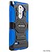 Evocel New Generation Series Phone Case Compatible with G3 Stylus (D690) with Belt Clip Holster and Kickstand, Blue