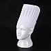 WILLBOND 12 Pack Disposable High Chef Hat Set Adjustable Kitchen Cooking Chef Cap for Home Kitchen, Restaurants, School, Birthday Party or Catering Equipment (9 Inch)