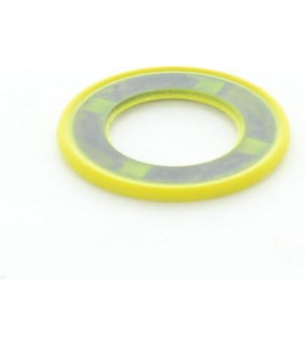 thumbnail image 2 of Mercury MerCruiser Drain Screw Washer Seal – New Yellow – OEM 26-830749 2 of 6