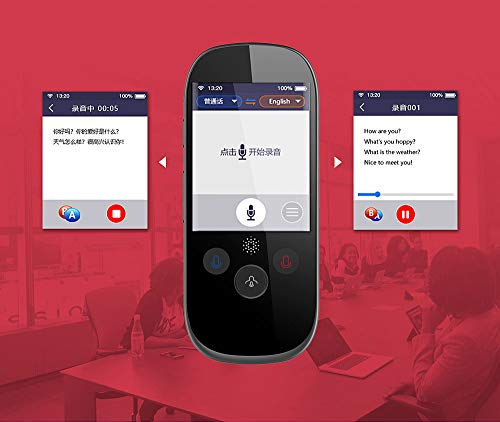 Language Translator Device, Intelligent Translation Machine Abroad Travel with Chinese and English Day Voice Simultaneous Offline Multi-Language Photo Translator - Thumbnail 5
