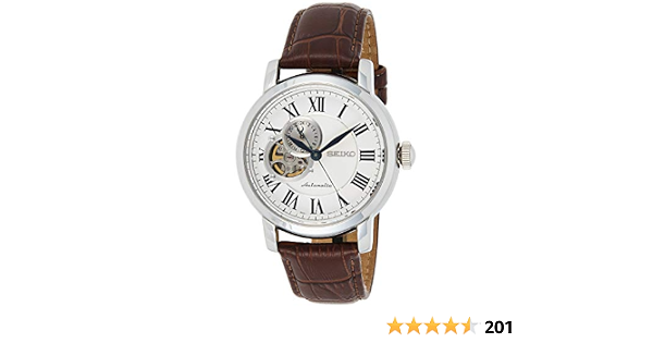 Seiko neo classic Mens Analog Automatic Watch with Leather bracelet SSA231K1  : Amazon.com.au: Clothing, Shoes \u0026 Accessories
