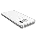Galaxy S6 Edge Case, [Clear Back View] JOTO Samsung Galaxy S6 Edge Case Slim, ** Scratch Resistant** Slim Fit / Crystal Clear / Hybrid Case [Bumper Case with Clear Back Panel], Protective Case for Galaxy S6 Edge (2015) (Crystal Clear)