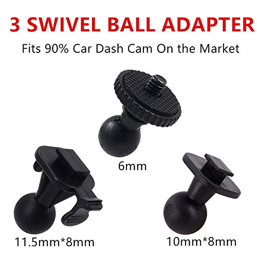 iSaddle CH02A YI Dash Camera Mount Holder Vehicle Video Recorder/Car
