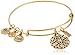 Alex and Ani 2016 Snowflake Expandable Gold Charm Bangle