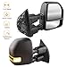 MOSTPLUS New Power Heated Towing Mirrors for Ford F250 F350 F450 F550 Super Duty 1999 2000 2001 2002 2003 2004 2006 2007 w/Turn Signal,Clearance Light (Set of 2)