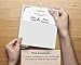 200 Pack 5x7 White Invitation Envelopes - For 5x7 Cards - A7 - (5 ¼ x 7 ¼ inches) - Perfect for Weddings, Graduation, Baby Shower - 120 GSM - Peel, Press & Self Seal - Square Flap