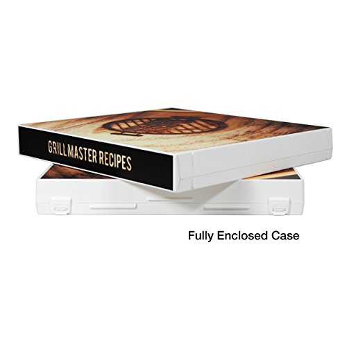 Grill Master Recipe Binder - Wood Burn