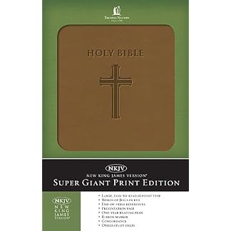 Super Giant Print Bible-NKJV