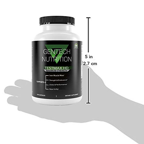 TestMax HD Extra Strength Test Booster Free Total Testosterone Improve Muscle Growth 