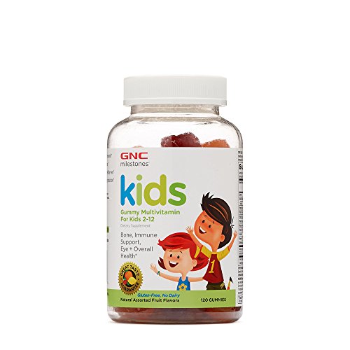 GNC Kids Multi Gummy, 120 Gummies, Bone, Immune Support, Eye and Overall Health