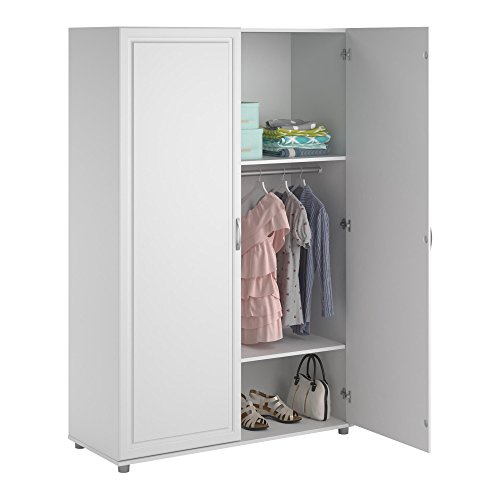 Ameriwood Kendall Wardrobe Storage 48" White Pricepulse