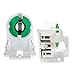 Pack of 20 Non-Shunted T8 Lamp Holder Socket Tombstone for LED Fluorescent Tube Replacements Turn-Type Lamphol